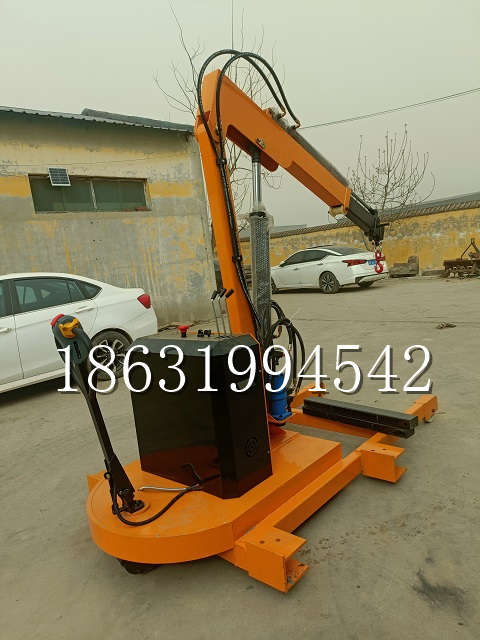 台南市自卸车厢随车吊 自制轮式四不像起重机 四驱平板吊 5吨 贵盛